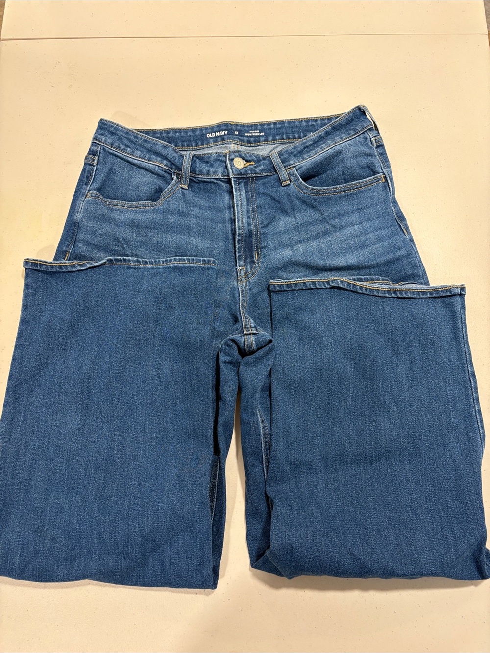 Old Navy High Rise Wide Leg Jeans